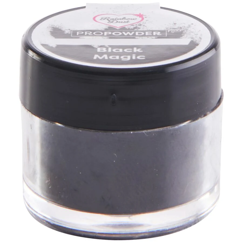 Matte dust food colour black Rainbow Dust Black