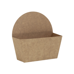 Bagel croissant cookie packaging Box 10x6 cm Kraft 20 pieces