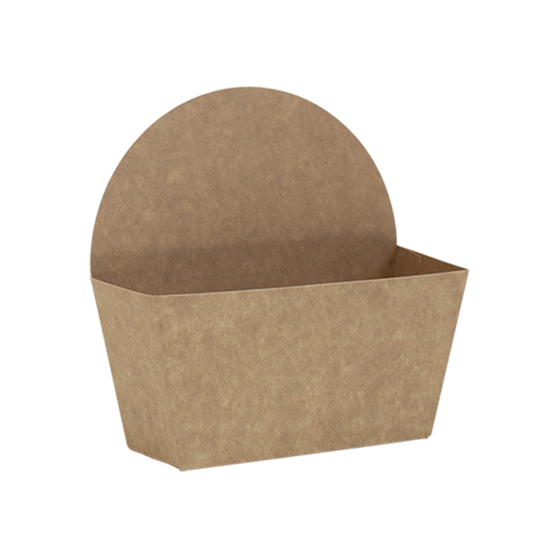 Bagel croissant cookie packaging Box 10x6 cm Kraft 20 pieces