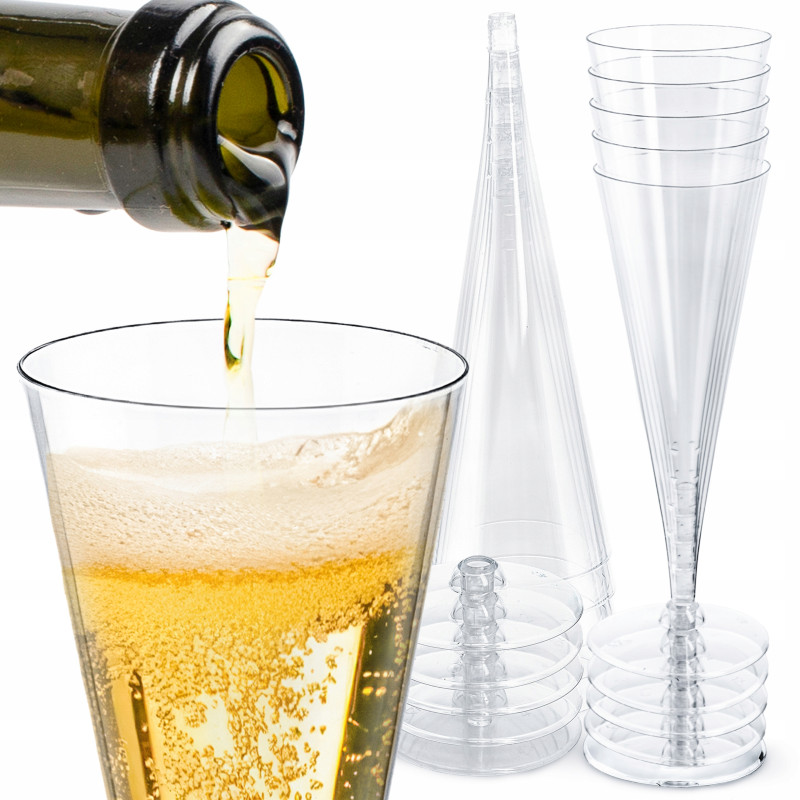 Pucharek Szampanówka 120 ml zestaw 10 szt. AllBag