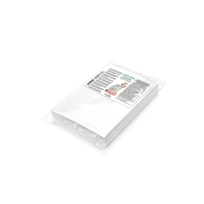 Papier waflowy Saracino 0,3 mm - 100 arkuszy A4 Wafer Paper