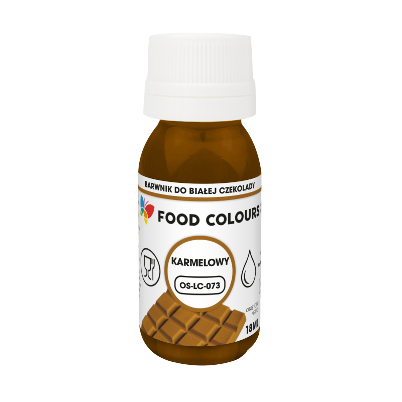 Barwnik olejowy Food Colours 18ml Karmelowy