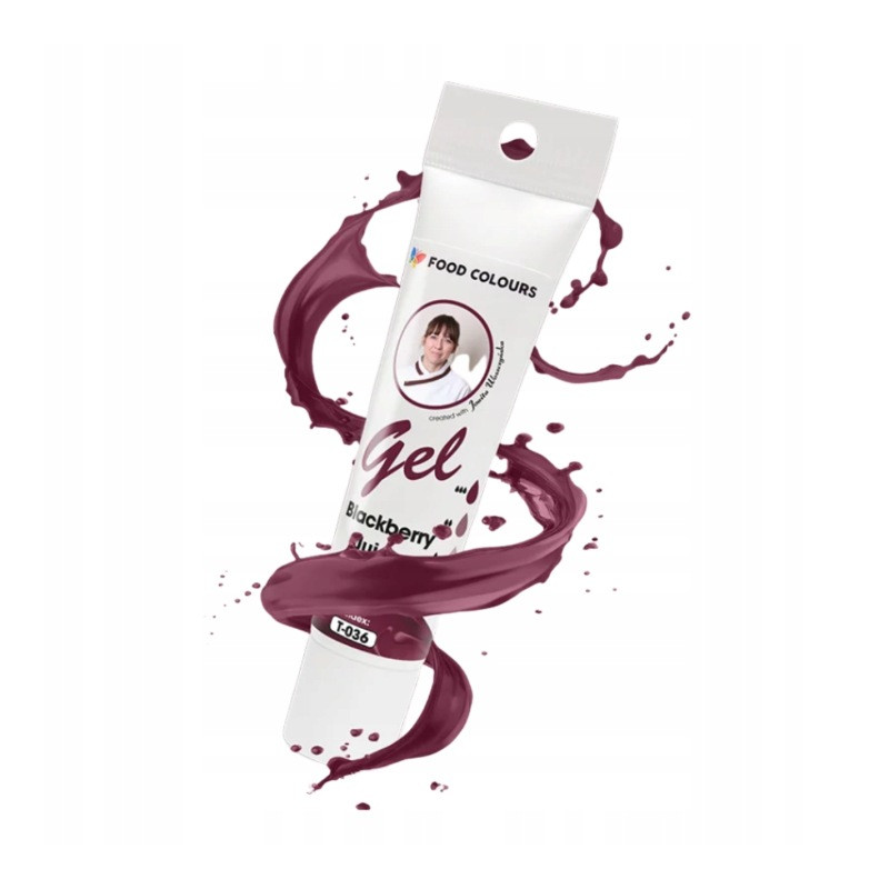 Barwnik Food Colours tubka 30g Blackberry Juice Jeżynowy