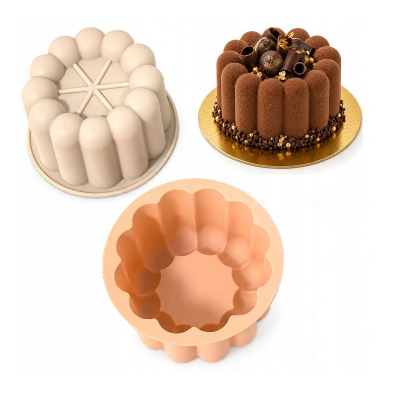 Forma silikonowa Bento 2 tort musowy 11 cm