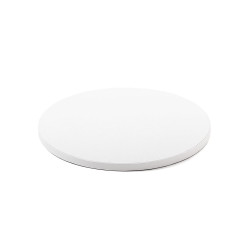 Podkład pod tort BIAŁY 12 mm SZTYWNY 30 cm PP