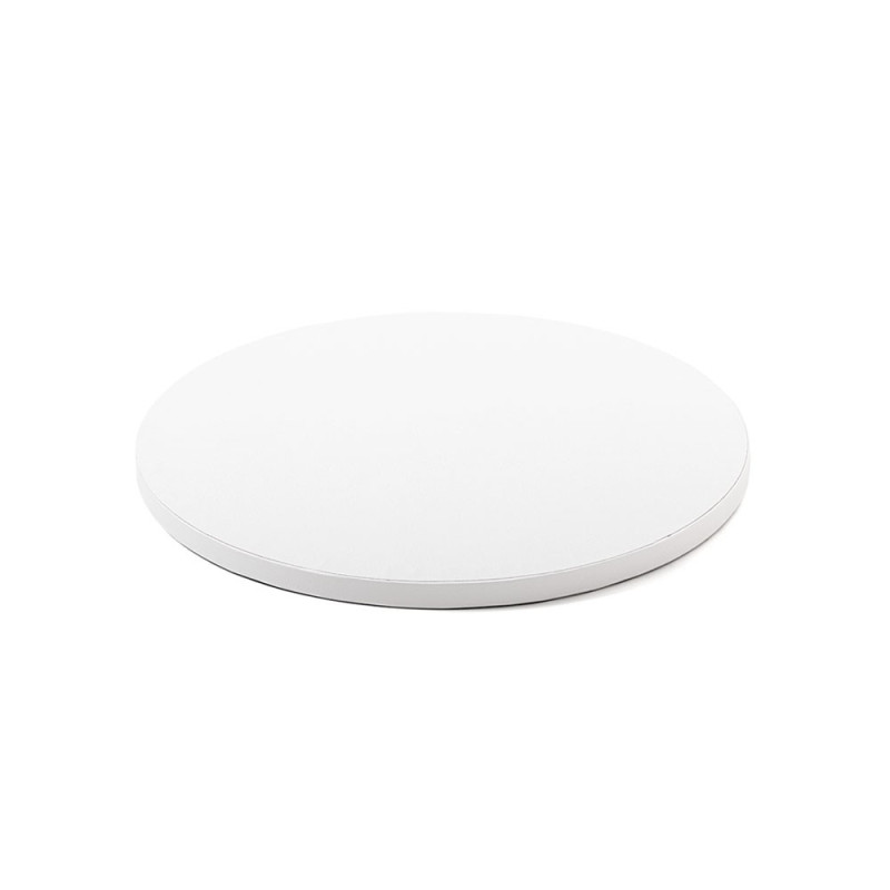Podkład pod tort BIAŁY 12 mm SZTYWNY 30 cm PP