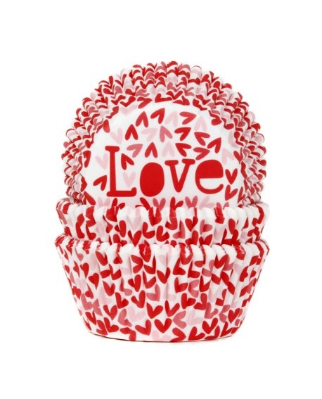 !!!! HoM Muffins 50 Stück HEARTS