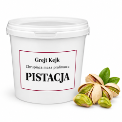 Křupavá pralinková hmota Grejt Kejk PISTÁCIE 1,5 kg