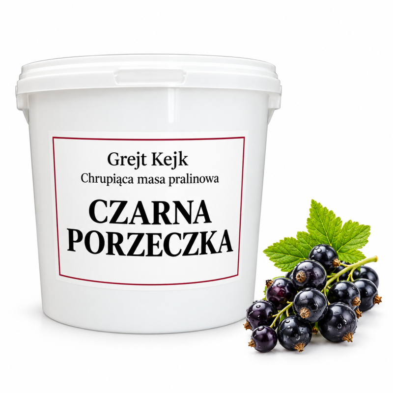 Knusprige Pralinenmasse Grejt Kejk SCHWARZE JOHANNISBEERE 0,5 kg