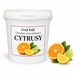 Grejt Kejk knusprige Pralinenmasse CITRUS 0,5 kg