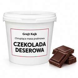Chrupiąca masa pralinowa Grejt Kejk CZEKOLADA DESEROWA 0,5 kg