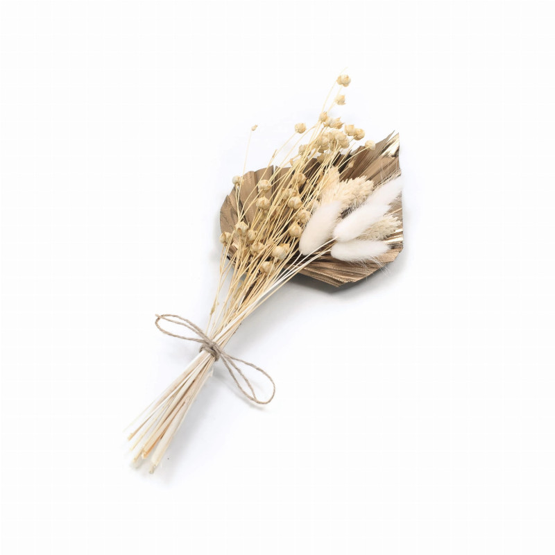 Dried flower topper Cake decoration Dried GOLD