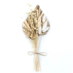 Tortendekoration mit Trockenblumen, Trockenblumen, GOLD