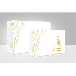 Opakowanie CHOINKA 31x22x8 cm na ciasto 10 szt
