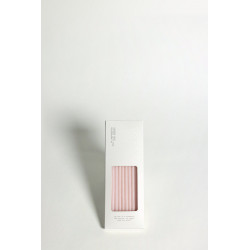 Kalamu Standard Slim Candles Light Pink 15 cm 10 pieces