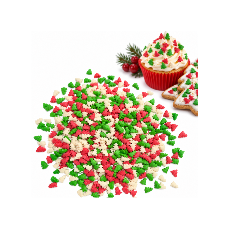 Slado – Weihnachtsbaum-Mix 50g Weihnachtsbaum-Streusel