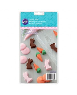 Pralinenform Wilton Kaninchen und Möhren,mini