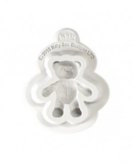 Katy Sue silicone mould teddy bear