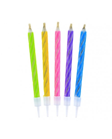 Geburtstagskerzen 10 Stk. MAGIC PASTEL leuchtet wieder auf
