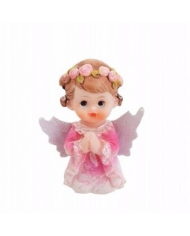 Figurka KOMUNIA Aniołek Dziewczynka 4,5 cm
