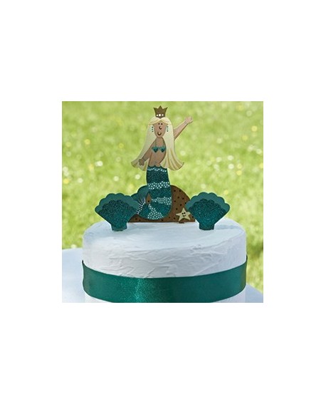 Topper SYRENKA 11 cm Wooden Cake Decoration