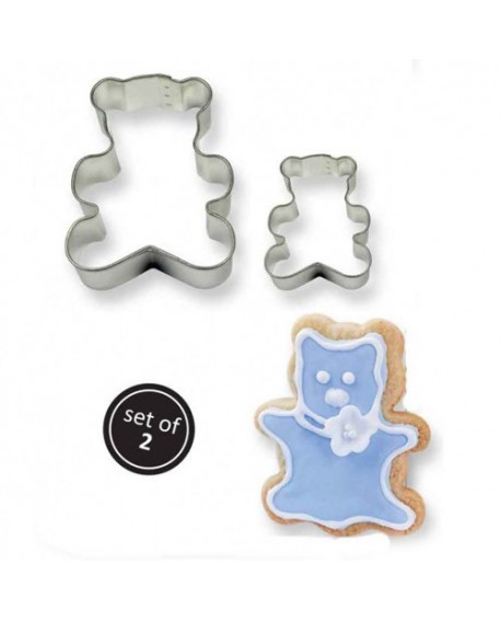 Teddy bear mould 2 pcs. PME