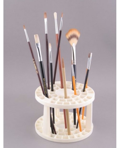 Round brush rack