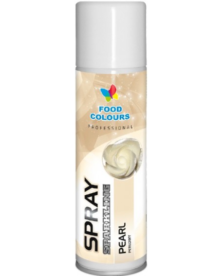 Barwnik w sprayu Food Colours PERŁOWY DUŻY 250 ml Spray