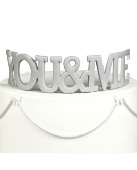 FMM Ausstecher Schriftzug YOU&ME 4 x 13 cm