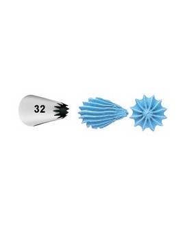 Star tip no. 32 Wilton decorating tip 418-32