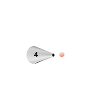 Round no. 4 Wilton decorating tip 418-4 Round no. 4 Wilton decorating tip 418-4