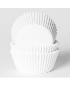 HoM cups 50 pcs WHITE medium 40 mm