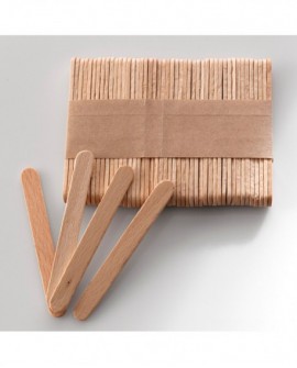 flache Holzstäbchen 11,5 cm 100 Stk.