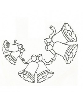 Wykrawaczka Patchwork DZWONKI 3 rozmiary Bells&Bows
