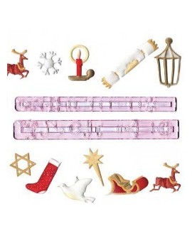 FMM Christmas Motifs cutter Tappit