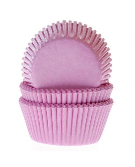muffin- és cupcake kapszlik House of Marie világos rózsaszín standard kb. 51 mm 50 db