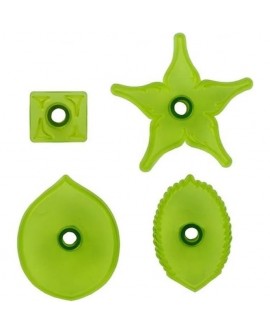 EYE TO ROSE Punchout 5 pcs. Leaf, petal, calyx, thorns