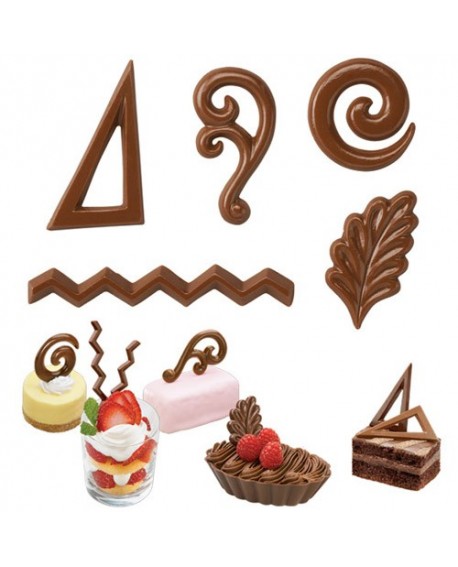 Wilton chocolate mold DECORATIVE DESIGNS