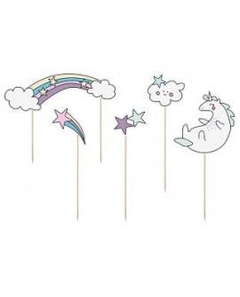 Einhorn Topper Kuchendekoration