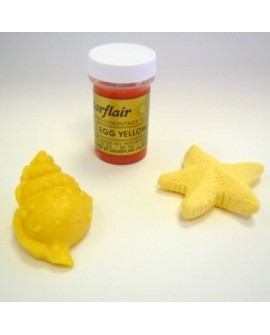 Lebensmittelfarbe,Gel Sugarflair gelb Egg Yellow Lebensmittelfarbe,Gel Sugarflair gelb Egg Yellow
