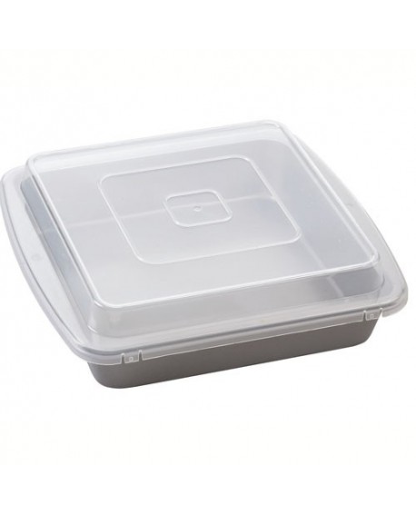 Baking tin with lid RR Wilton QUADRATRATE 22.5 x 22.5 cm Baking tin