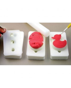 pomocná podložka pro formyyyyy Pop It JEM 6,5 x 10 cm, výška 2 cm