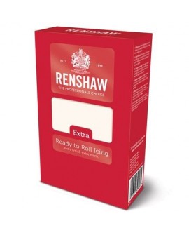 Masa cukrowa RENSHAW Extra BIAŁA 1 kg bez E171