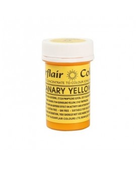 Lebensmittelfarbe, Gel Sugarflair gelb Canary Yellow Lebensmittelfarbe, Gel Sugarflair gelb Canary Yellow