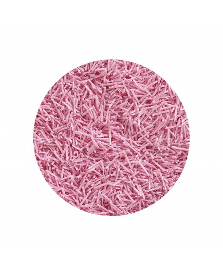 jemný oplatkový posyp Dekoback růžová 100 g 100 g (1,5 litra) zapakowana w plastowy pojemnik z nakrętką