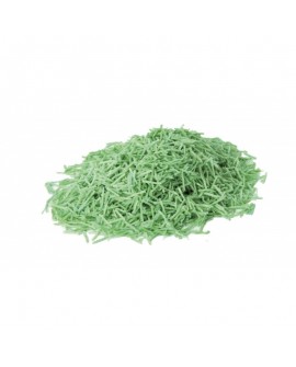jemný oblátkový posyp Dekoback olivovozelená 100 g 100 g (1,5 litra) zapakowana w plastowy pojemnik z nakrętką