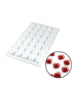 силіконова форма серця Silikomart 1 cavity: 5 ml 26 mm