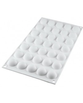 Silicone mould Balls 26 mm hemispheres domes Silikomart