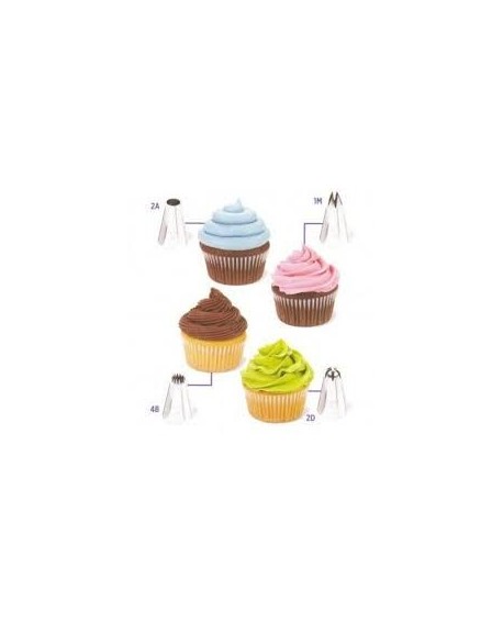 LARGE-Backing-Set (1M, 2A, 2D, 4B) und Wilton-Beutel 12 el.