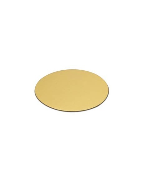 Gold dünne Tortenböden 12 cm - 10 Stück. Bankett